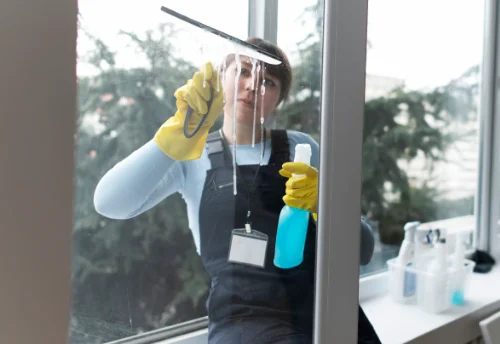 Nettoyage de vitres intérieures et extérieures à Groffliers